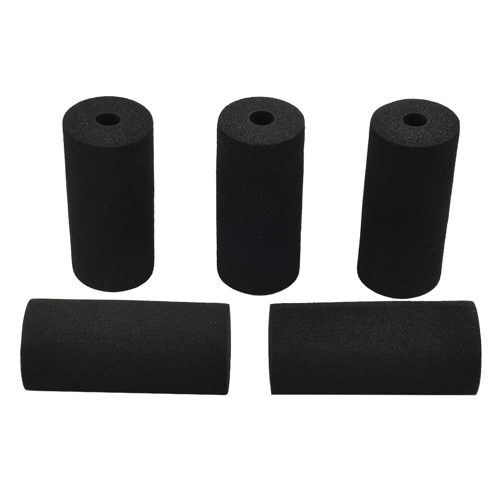 Professional Sponge Roller Wheel Set for Glue Applicators Includes 5 Replacement Rollers for Commercial and Industrial Use