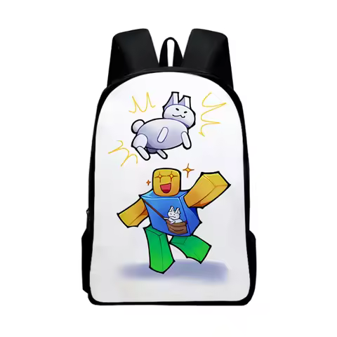 3D New Product Game Roblox Forsaken Gubby Creative Peripheral Cartoon Backpack Student Double Layer Bag Decoration Gift