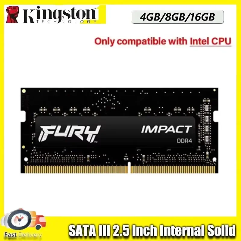 

Kingston FURY Impact DDR4 RAM 32 16 8GB 3200MHz 2400 2666MHz SODIMM Memory 260Pin SODIMM PC4-19200 21300 25600 DDR4 Notebook RAM