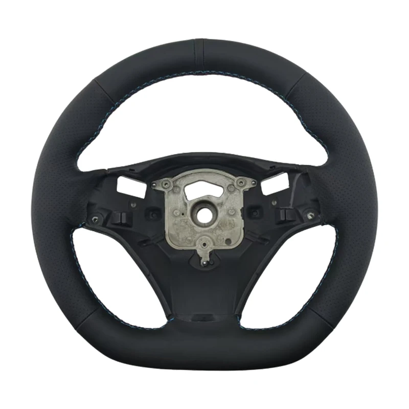 

Новый продукт, оптовая продажа, перфорированное кожаное гладкое кожаное колесо для BMW E90 E91 E92 E93 3, автомобильный руль серии