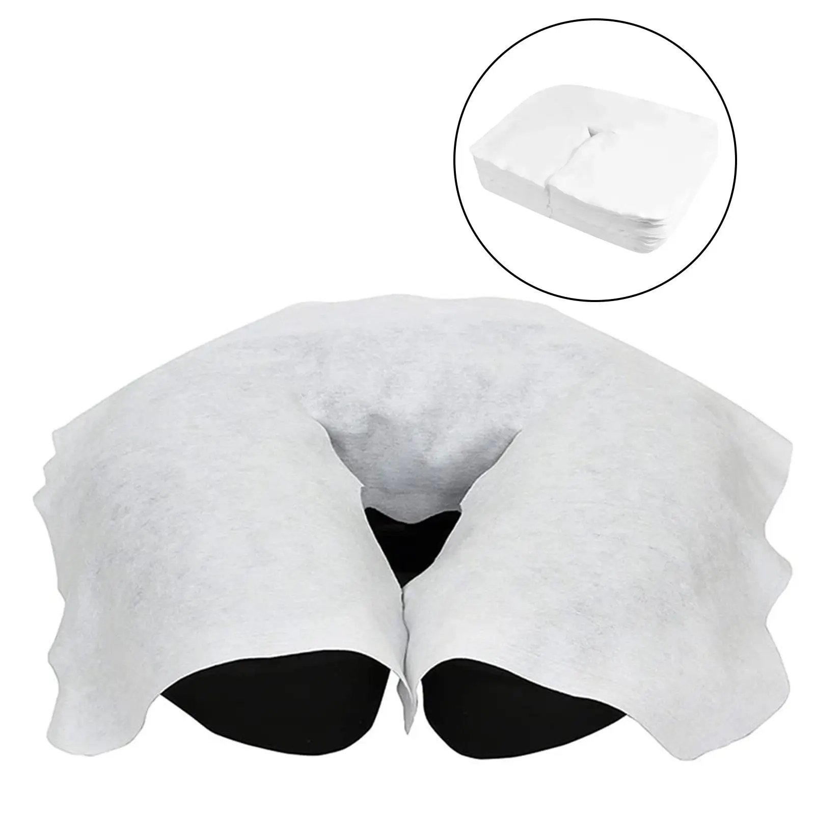 

200Pcs Soft Nonwoven Beauty Chairs SPA Salon Bed Massage Headrest Covers