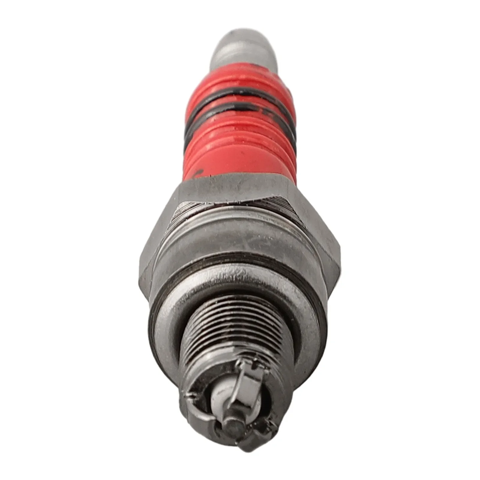 High Performance Three-Electrode Spark Plug A7TC For 50cc-150cc ATV Motorcycle  Red+Silver    High Melting Point