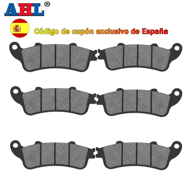 Pastillas de freno delanteras y traseras para motocicleta AHL, para HONDA VFR800 Interceptor CBR1100 XX CBR1100XX Blackbird ST1100 ST1300 GL1800 Goldwing