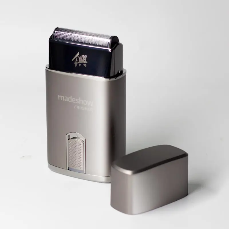 MADESHOW M7 メンズ電気シェーバー シルバー　1台 Madeshow M7 Shavers for Men,Professional Oil Head Reciprocating