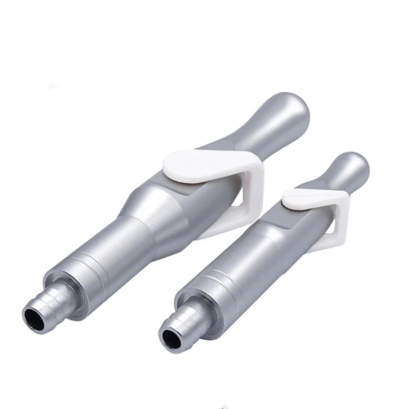 

2pcs/set Universal Aluminum Dental Saliva Ejector Suction Valves Strong Weak SE/HVE Tip Adaptor Dental Chair Tool