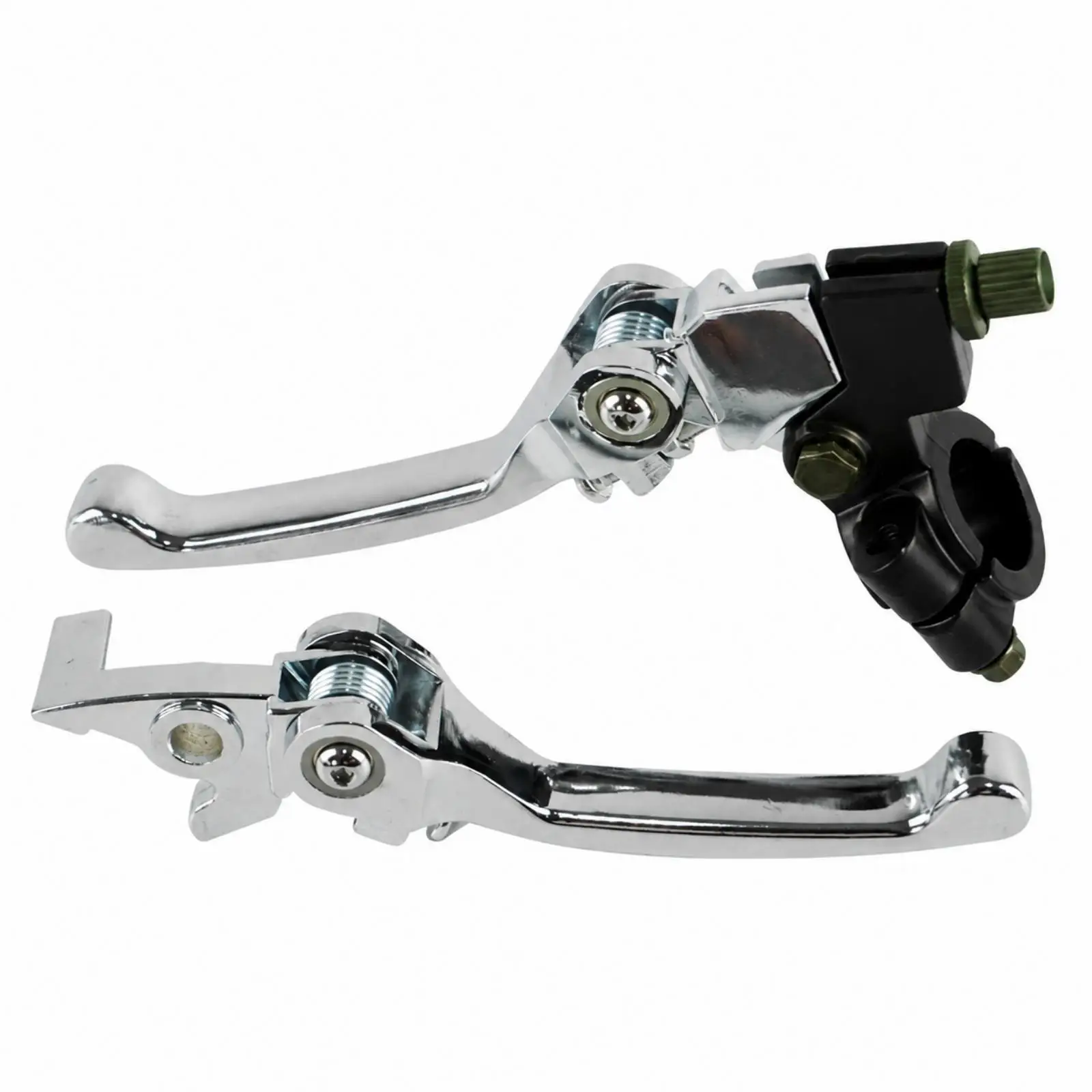 Motorcycle Part Compact Folding ATV Handle Lever Assembly for Dirt Bike Riders, Trail Riding, Rider Upgrades