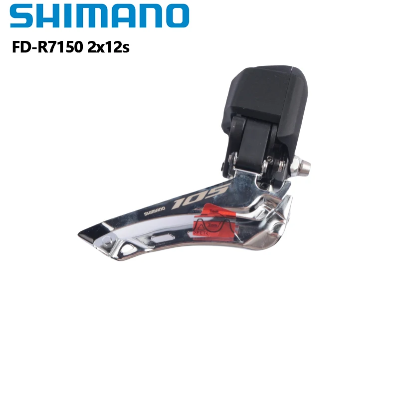 Shimano 105 R7150 Front Derailleur Braze On Model 2x12s Road Bike Shift R7100 Series FD R7150