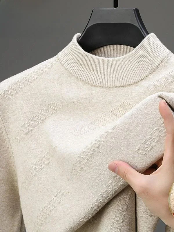 

Мужской свитер Pierre Cardin Camere с высоким воротником, шерстяной, вязаный, теплый, зимний, повседневный, длинный...