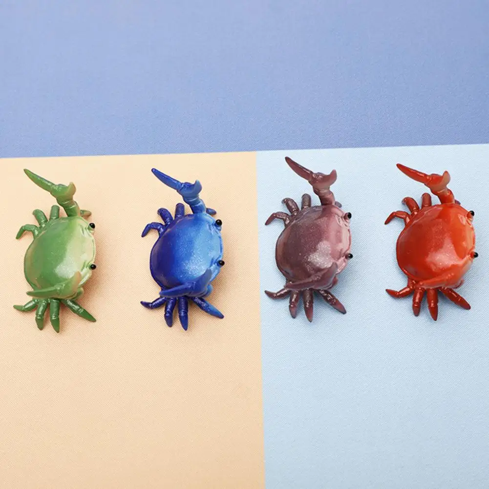 Multi-color Pen Holder Pen Holder Ornament Weightlifting Crab Pen Holder Desktop Organizer for School Office Home for Holding