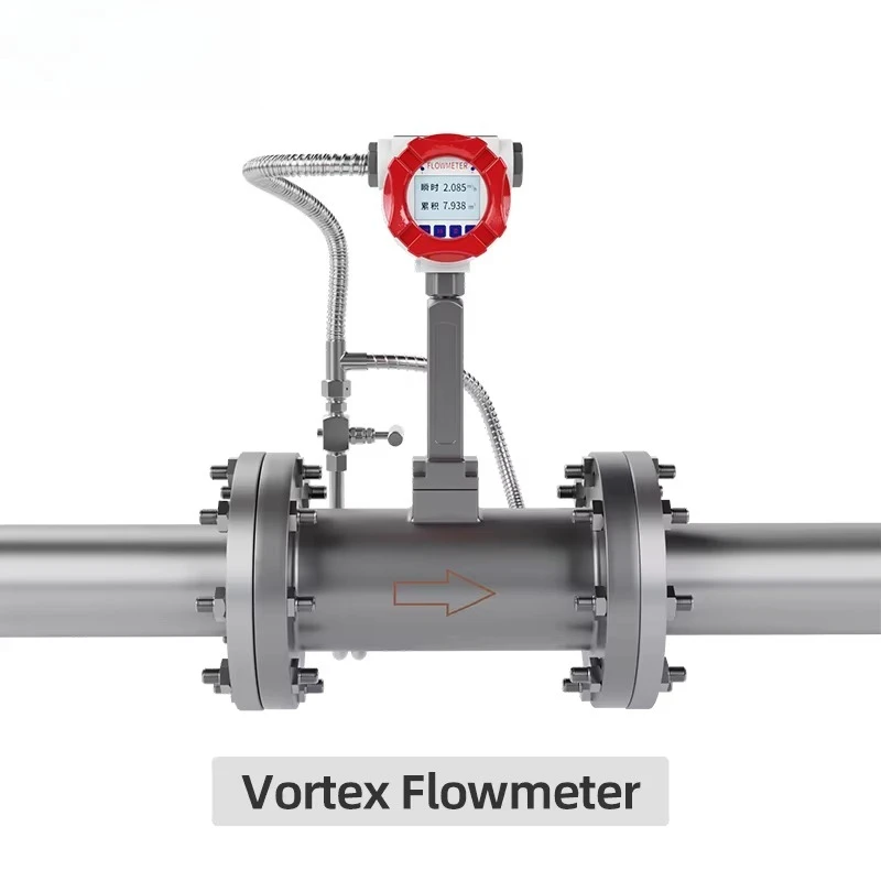 Hot Sale High-Temp  and Nitrogen Flowmeter Ex Proof Water Oil Vortex Flow Meter