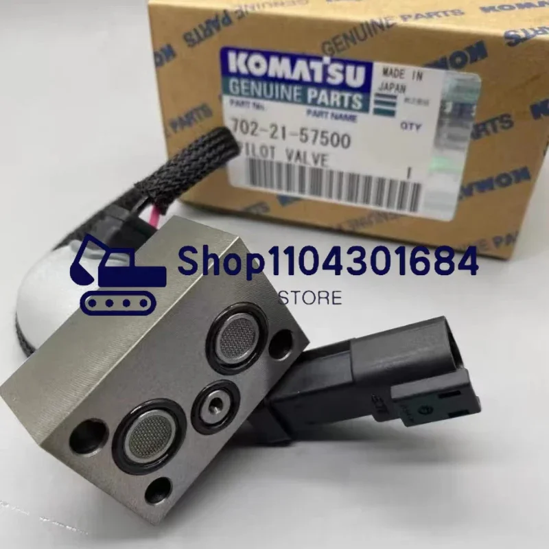 702-21-57400 haute qualité pour Komatsu PC200-7 PC220-7 PC200-8 pompe hydraulique électrovanne pilote pelle