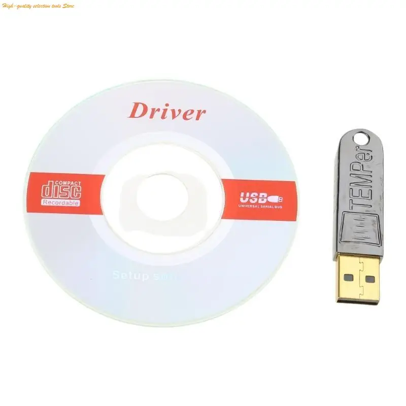 203F USB Control Alarm Data Logger Tester Temperature Measurement Thermometer