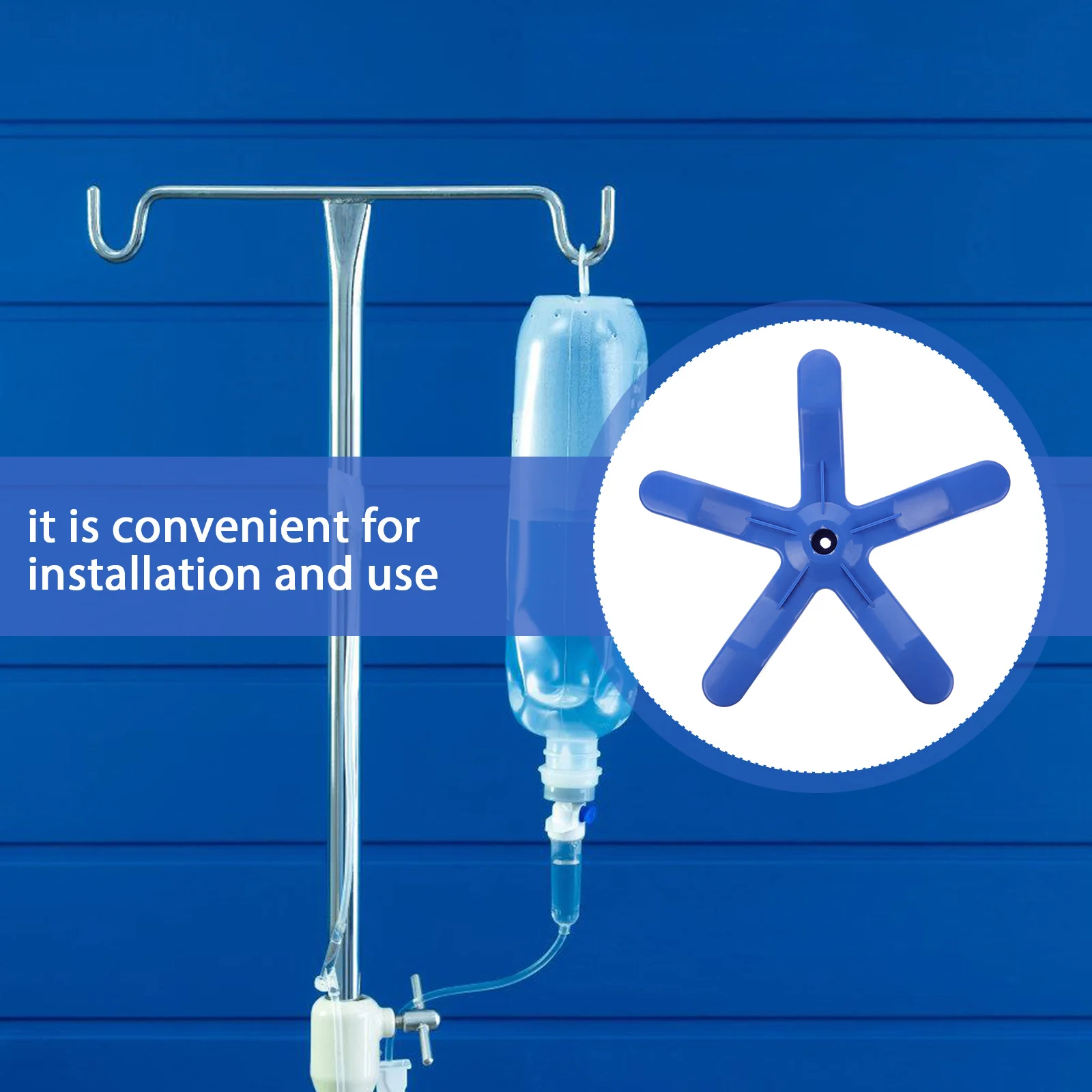 

Stable Iv Pole Stand Base Universal Wheel Cover Protector For Clinic Medical Use Infusion Pole Support Hospital