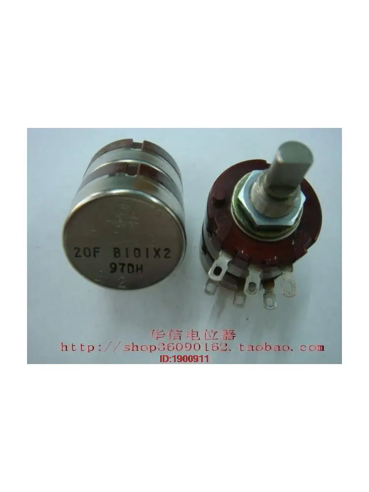 

Hot sales 1pcs/lot Japan double potentiometer TOCOS RV24YG B100R B100 European filament balance 300B