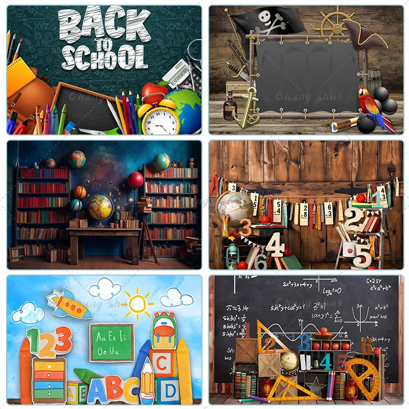 

Back to School Backdrop Kindergarten First Day of School Preschool Photography Background Kids Party Decor Banner Photo Studio
