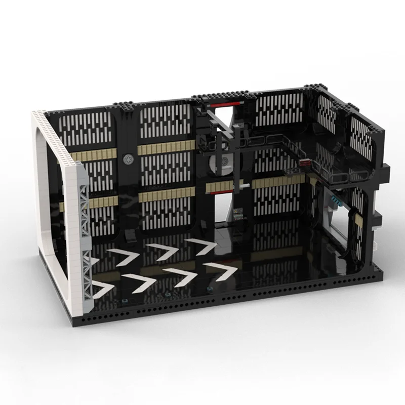 Moc อาคารอิฐ Galactic Empire Death Star Hangar & Command Room ชุดอาคารเทคโนโลยี Modular Block ของเล่นวันหยุดของขวัญ