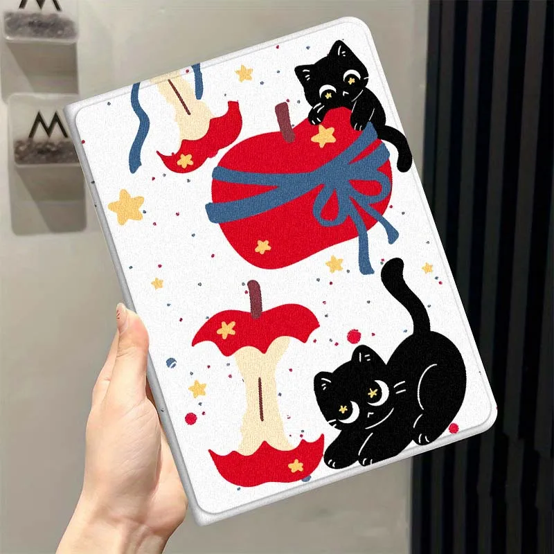 Творческий кошачий узор для планшета Honor Tab MagicPad 3 6 7 X8 V7 V8 8 9 X9 X8a X9a 10 Pro Inch 2020 2021 Чехол для планшета