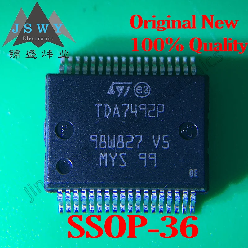 

(1/10 Piece) TDA7492P13TR TDA7492P HSSOP-36 8V to 26V Approx. 26mA Original Class D Audio Power Amplifier Chip In Stock