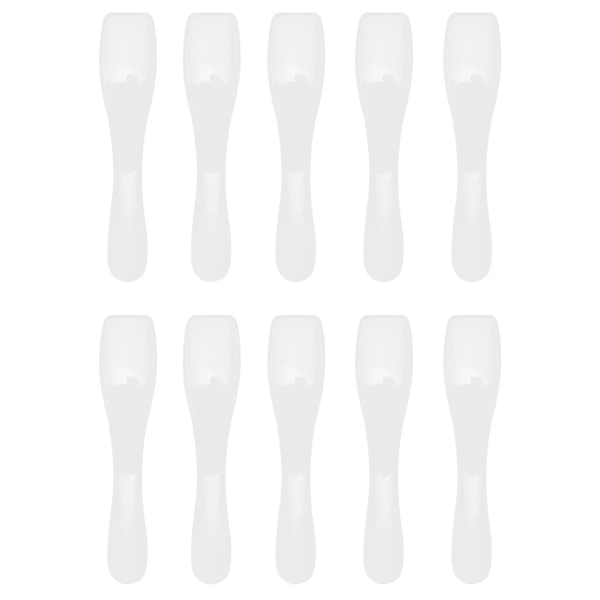 100Pcs Spatula Face Cream Scoop Durable Practical Makeup Spoon Beauty Tool for Facial Cream Makeup Spoon