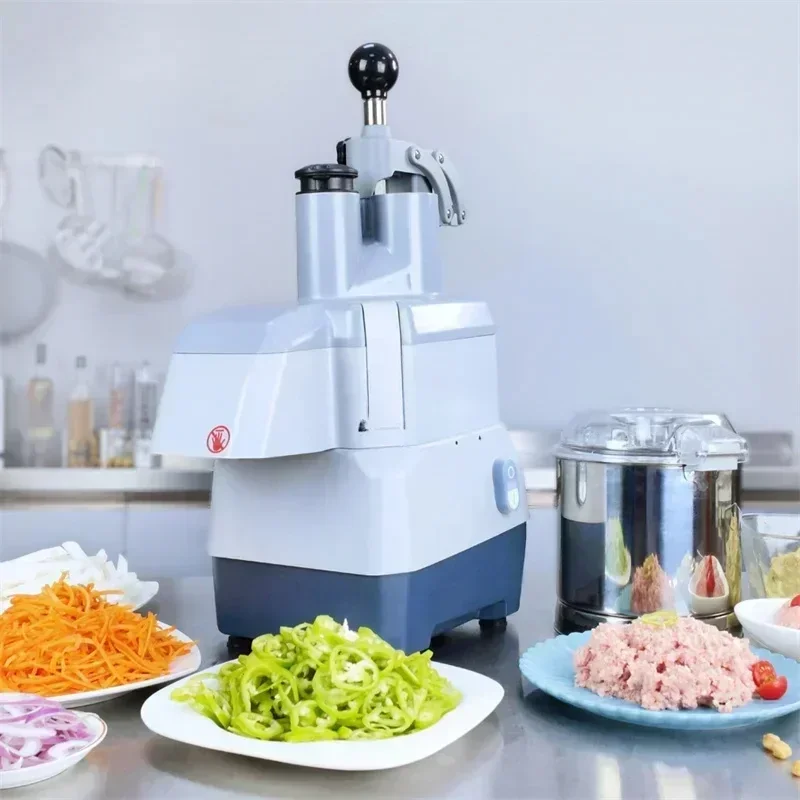 

Excellent Best Seller First 220V/110V Small Multi-function Automatic Cutting Machine 400W ABS Potato Carrot Ginger Slicer Shred