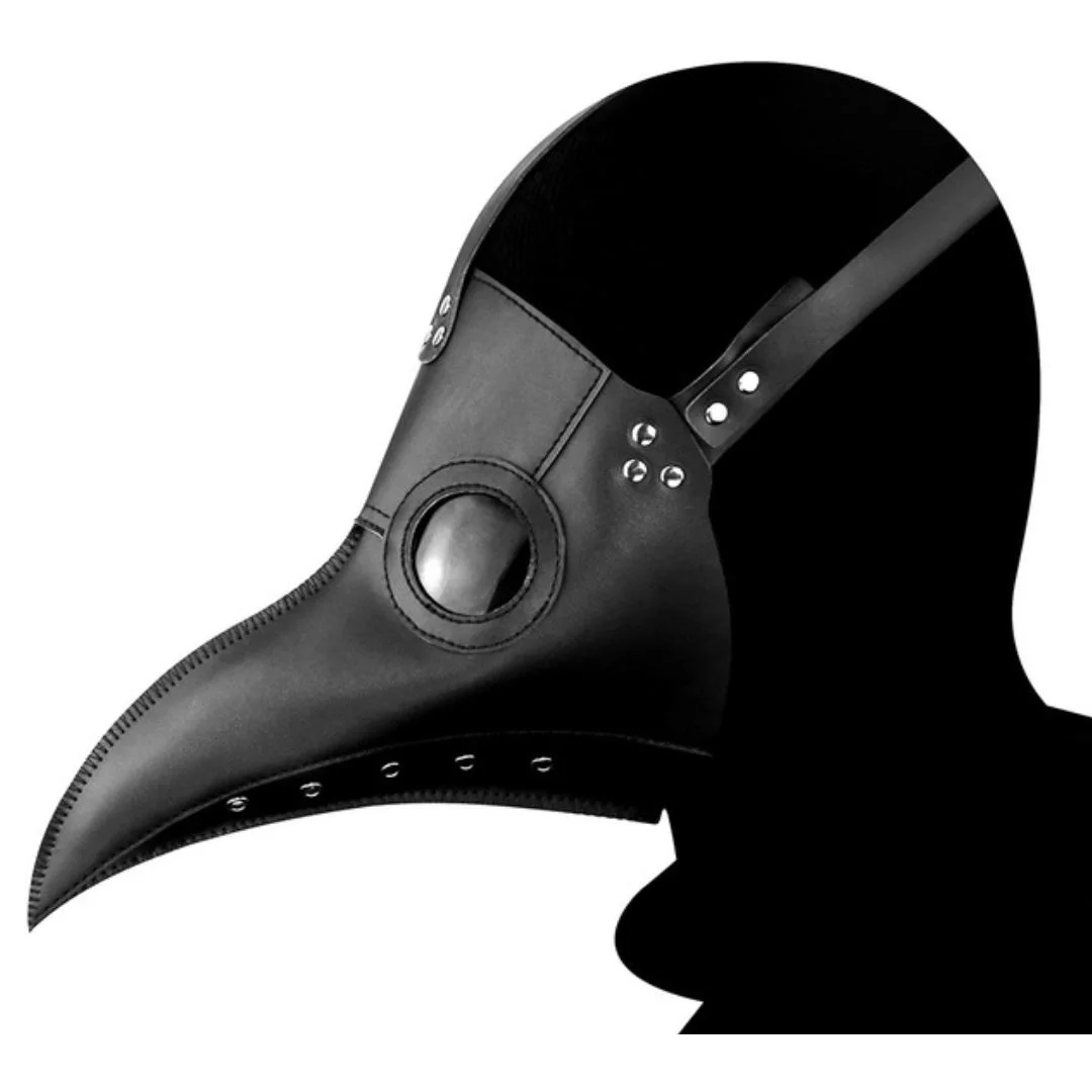 SzBlaZe  Plague Doctor Bird Mask Long Nose Beak Cosplay Halloween Steampunk Costume Holiday party Props