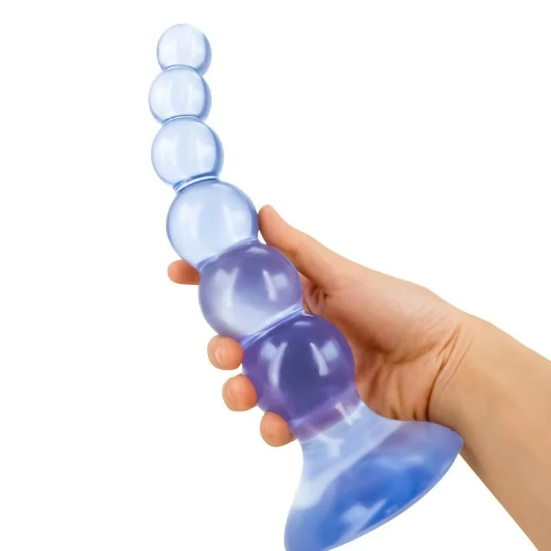 5/6 Ball Anal Beads Sex Toys Soft Anal Plug Dildo with Suction Cup Female Masturbator G-Spot Massager Vaginal Anus Stimulator 18 - view 4