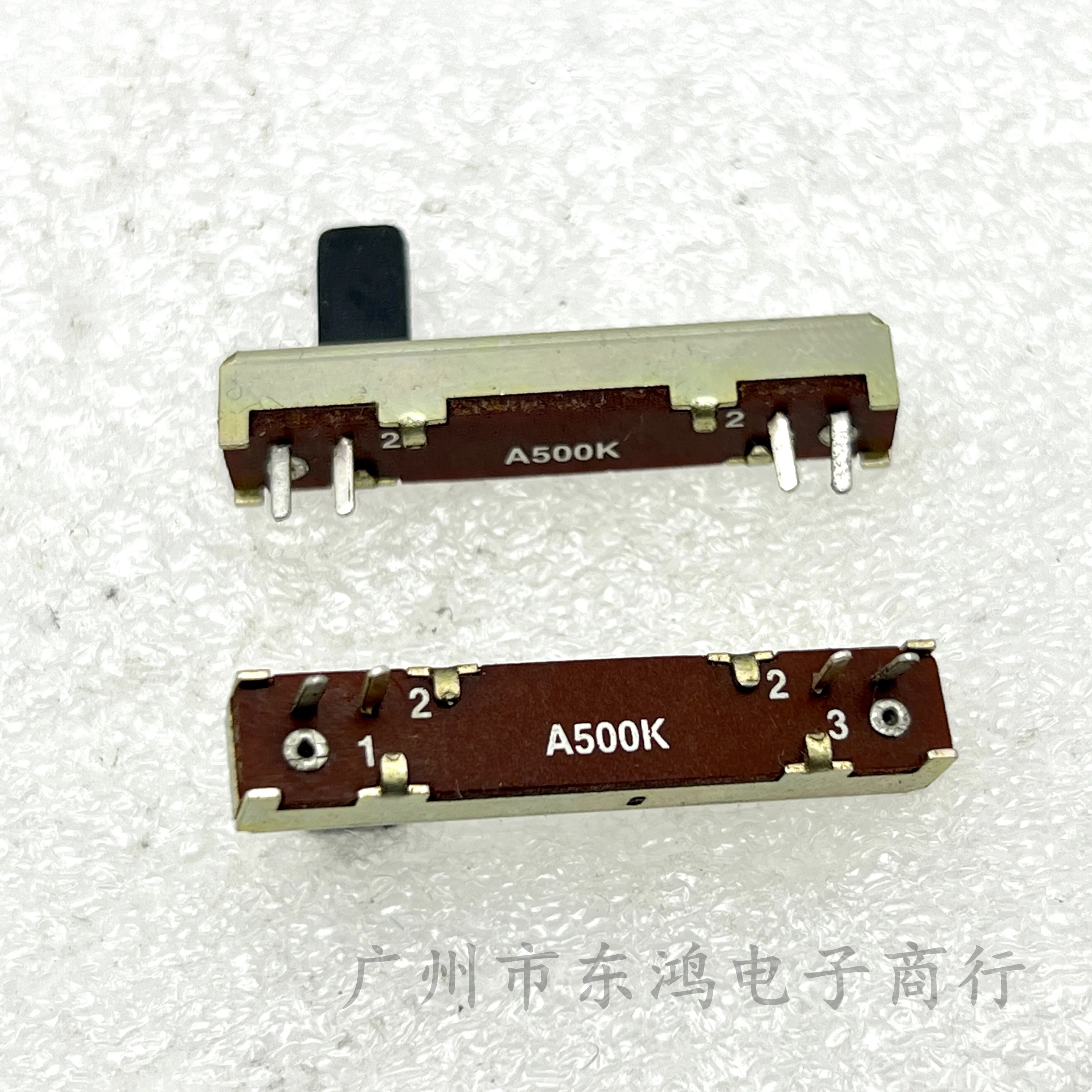 1 PCS 35MM straight slide potentiometer A500K shaft length 9mm