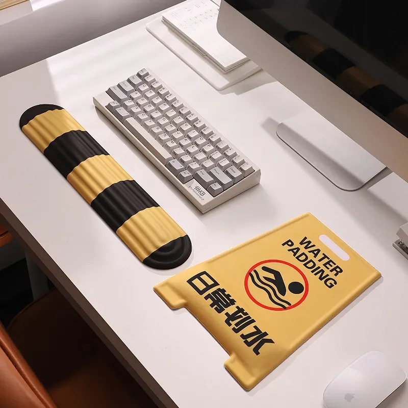 

Roadblock Facilities Mouse Pads Creativity Sidewalk Keyboard pad Rebound Sponge thicken Mouse pad desk accessories PC office