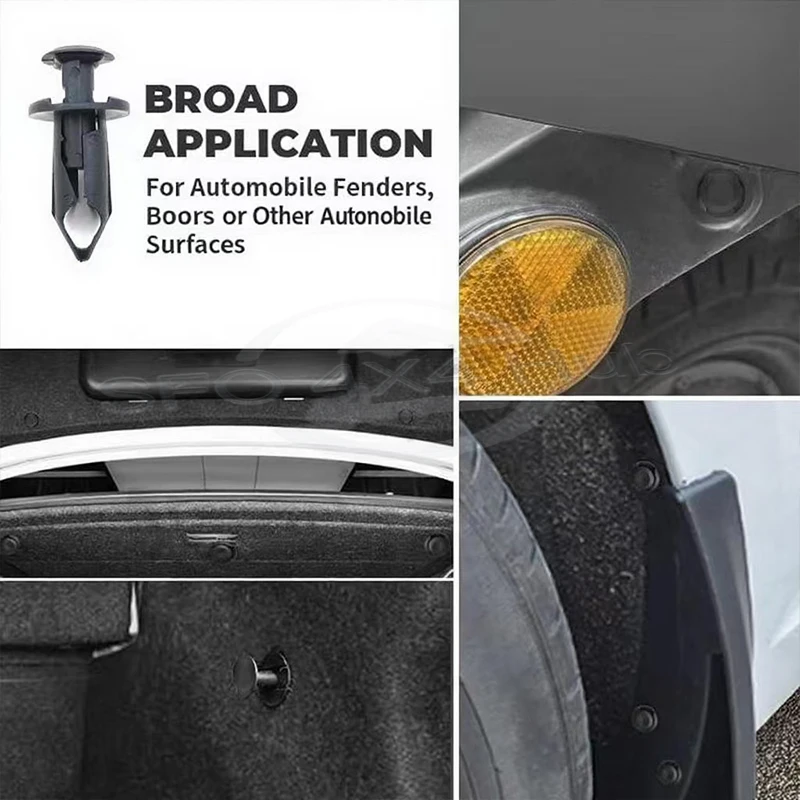 24 Buah Pin Tekan Paku Keling Plastik untuk Segway Snarler AT6 L/S E5 Snarler AT6 L/S T3b Fugleman UT10 Penjahat SX10 T04000003001