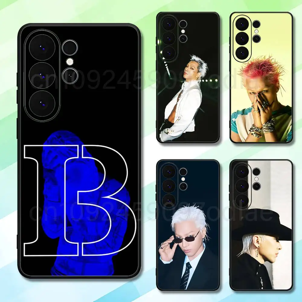 T-Taeyang BiiiG Black Soft Skin-friendly For Samsung S20 S21 S25 S23 S22 S24 S26 Lite 5G Ultra Plus Phone Case