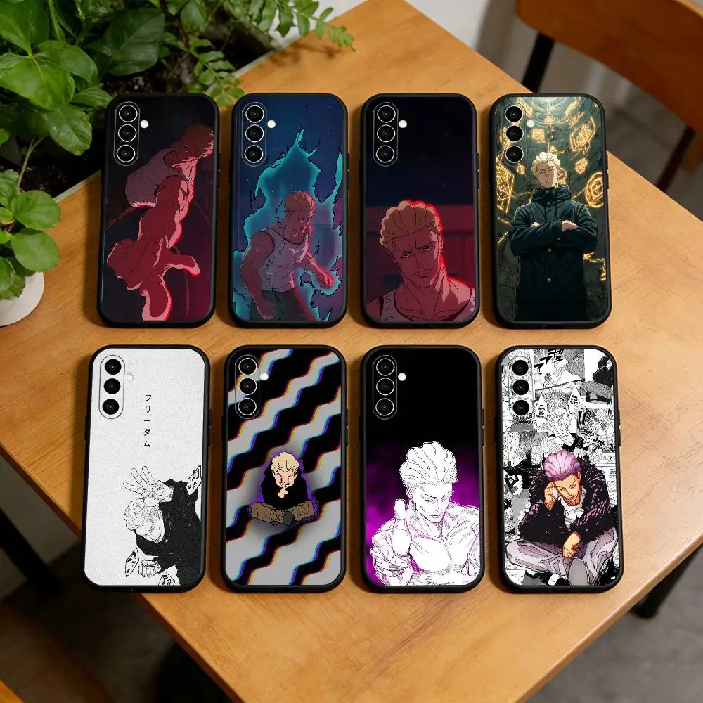 

Jujutsu K-Kinji Hakari Phone Case For Samsung Galaxy A73,A72,A71,A70,A53,A52,A51,Others Soft Black Cover