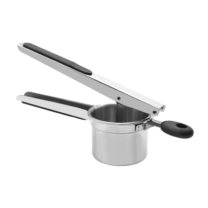 Manual Juicer Stainless Steel Potato Masher Crusher Thickened Potato Press Fruit Juicer