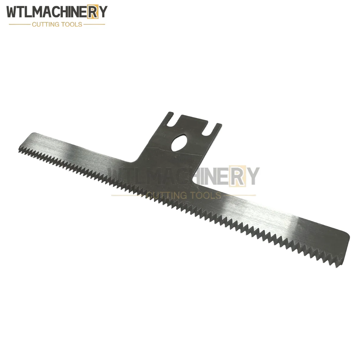 1Pc Horizontal Sealing Machine Tooth Cutting Blade T Shape White Steel L:220mm Slots Pitch:27mm For Vertical Packing Machine