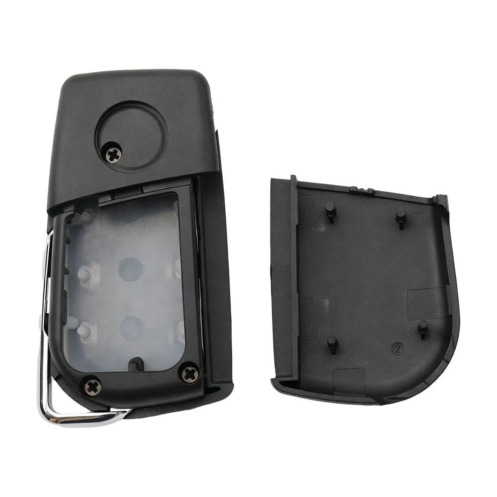 Universelles 3-Tasten-Autoschlüsselgehäuse mit Fernbedienung, Klapphülle für Xhorse VVDI XKTO00EN KeyDiy KD B13-3 NB13-3 Ersatzgehäuse