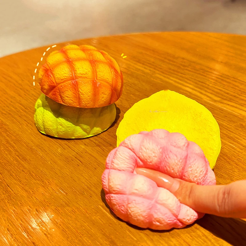 Cute Slow Rising Squishy Bread Oversized Pineapple Bun Stress Relief Toy Prank Gift