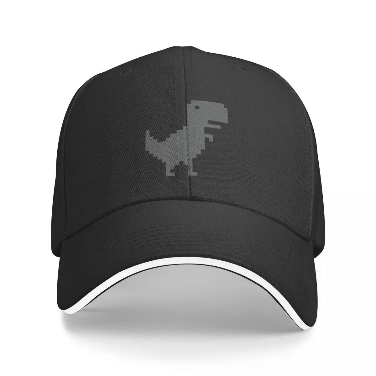 Chrome Dino | The Dinosaur Game | T-Rex Game Baseball Cap Big Size Hat Hat Beach New In The Hat Golf Women Men's