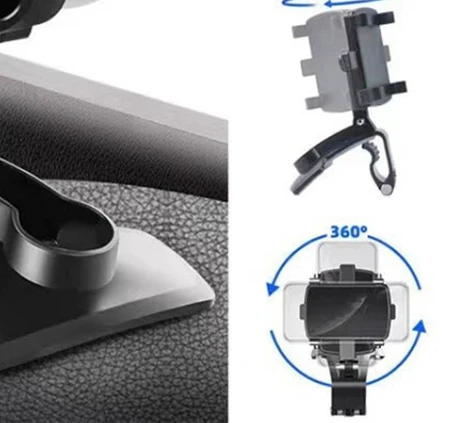 

Автомобильный руль, держатель для телефона, зажим, приборная панель, подставка для мобильного телефона, зеркало заднего вида, навигационный кронштейн для Iphone