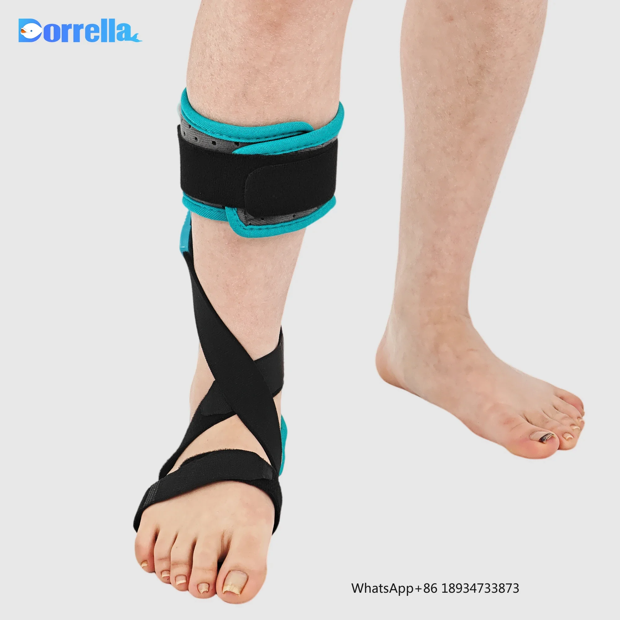 drop foot brace for walking ankle support foot drop system