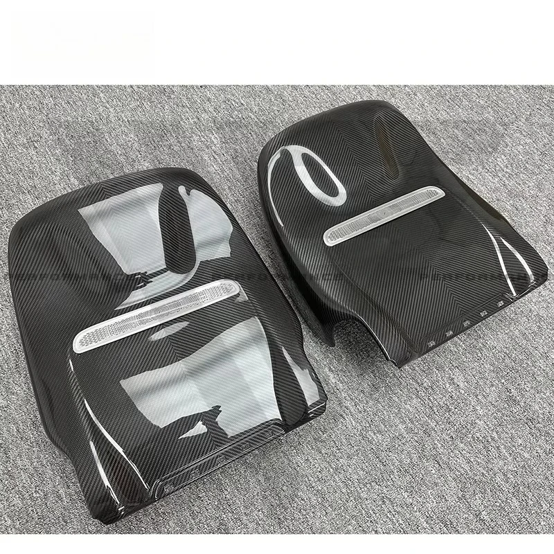 Dry Carbon Fiber Car Parts Seat Back Cover for Mercedes Benz G-Class W464 G63 G500 2019-2024 Carbon Seat Cover