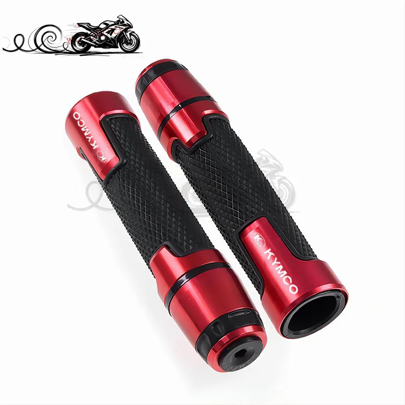 يصلح ل KYMCO XCITING 125 250 300 350 400 500 نماذج 7/8 ''22 مللي متر 2023 2024 2025 + مقبض دراجة نارية ينتهي القبضات بار مقبض اليد #4