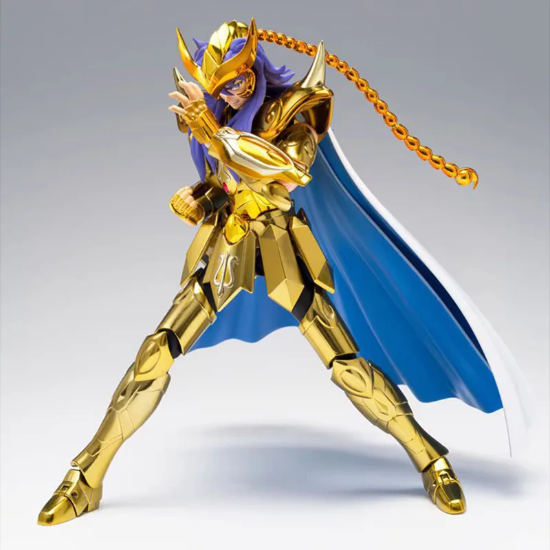 In Stock Metal Club Mc Model Saint Seiya Ex Myth Cloth Scorpio Milo Golden Zodiac Knights Action Figure Boy's Birthday Present