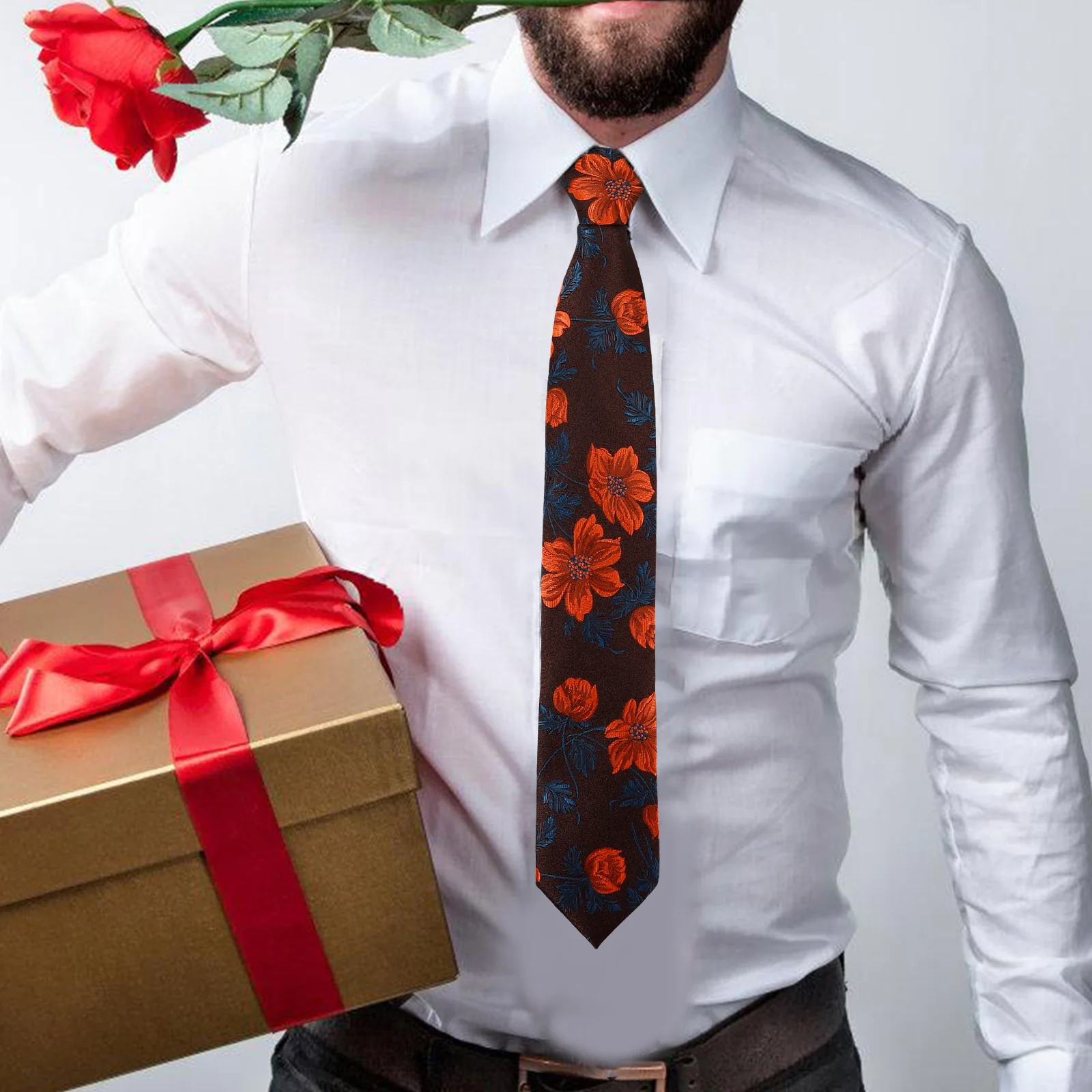 

Business Tie Polyester Yarn Costume Accessories Necktie Unique Fashion Accessory Comfort Hand Safe Wear Formal Casual Adult