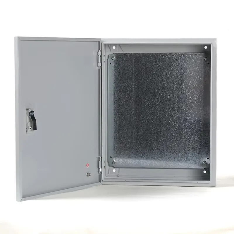 IP54 Waterproof Metal Steel Powder Coated Electrical Panel Box Surface Mounted Outdoor Distribution Cabinet Enclosure for Power