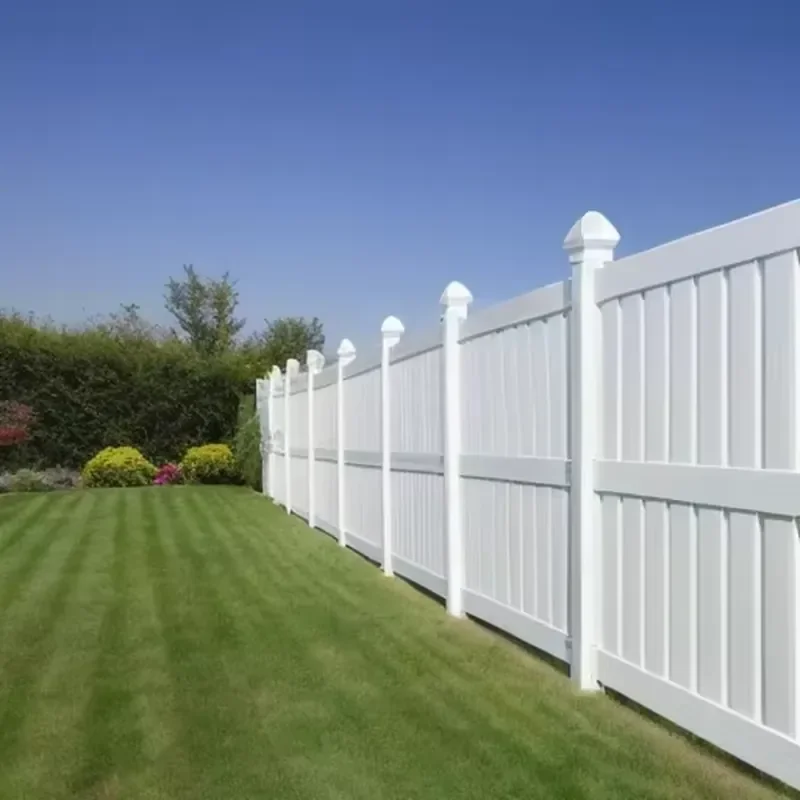 Thickened PVC Heat Treated Yard Fence Durable Resistant Farm Garden Construction Villa Ranch Courtyard Fence