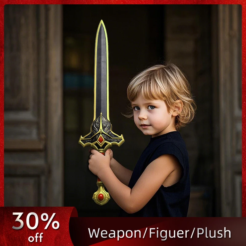 60 cm/23.62in Samurai Zwaard PU Middeleeuwse Spel Randapparatuur Cosplay Praktijk Collectible Feestartikelen Ornamenten Geschenken Outdoor Speelgoed