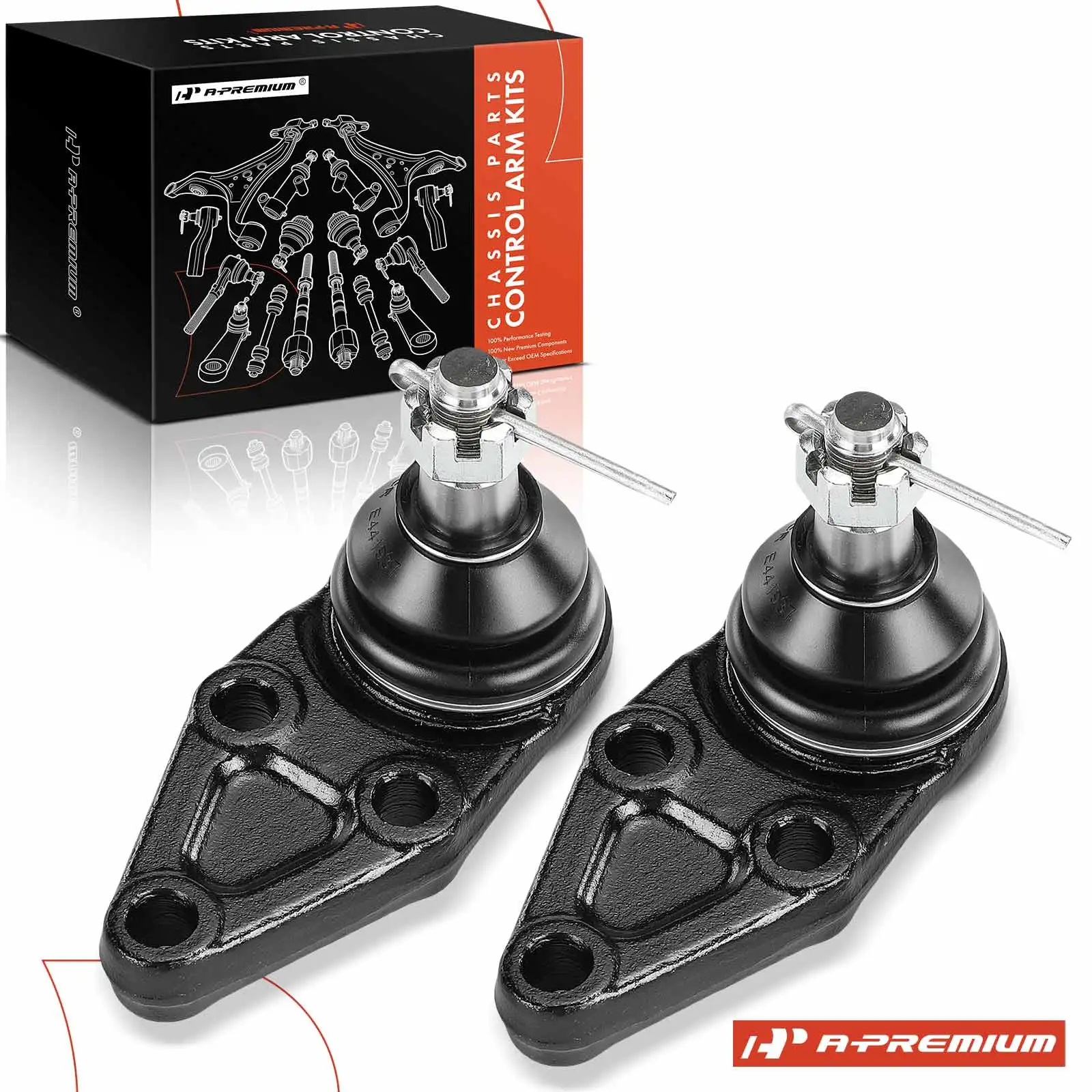 A-Premium 2x Rear Left & Right Upper Side Ball Joint for Mitsubishi Montero 2001-2006