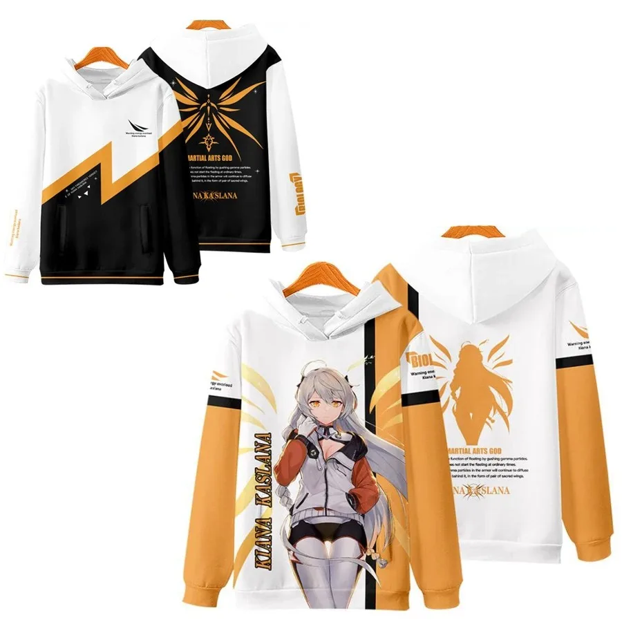 Anime Honkai Impact 3rd Cosplay Hoodie Women Men Harajuku Sweatshirt Streetwear Hip Hop Pullover Hooded Jacket Casual Sportswear