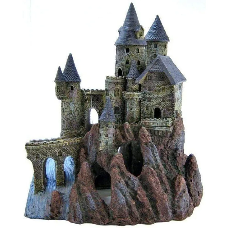 

Age-of-Magic Wizard’s Castle Aquarium Decoration – Safe for Freshwater and Saltwater Fish Tanks – Extra Large – Part B