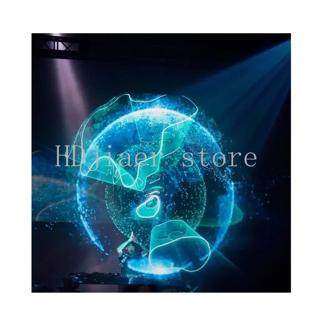 

fFactory - outlet 3D 3×5m Holographic Projection Mesh Screen (Holo - Gauze Screen) for Large - scale Stage Shows