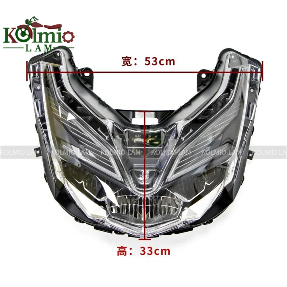 Fit for 2018 - 2022 HONDA FORZA 125 300 350 Motorcycle Headlight LED Headlamp NSS125 NSS300 NSS350 2021 2020 2019 Light